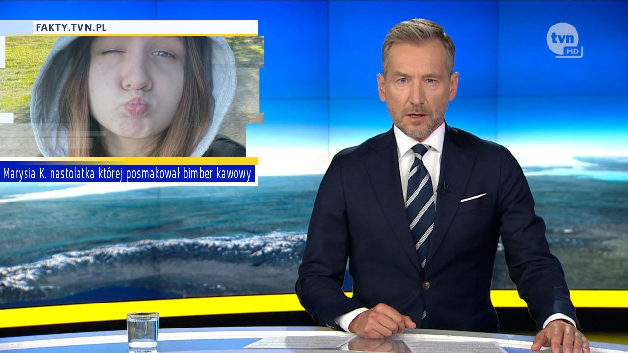 Marysia  K. nastolatka której posmakował bimber kawowy
