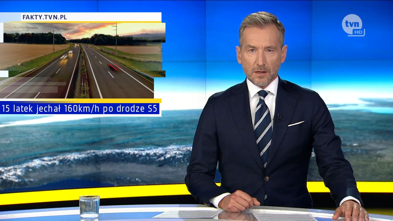 15 latek jechał 160km/h po drodze S5