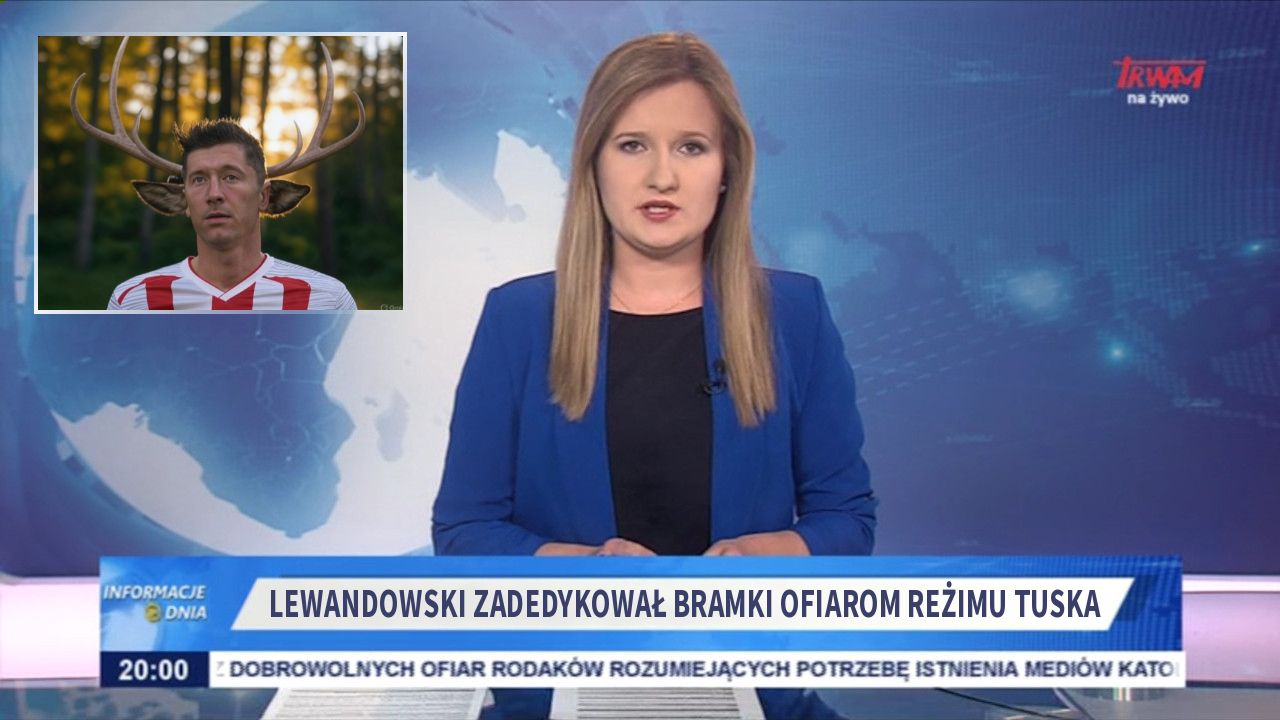 Lewandowski zadedykował bramki ofiarom reżimu Tuska 