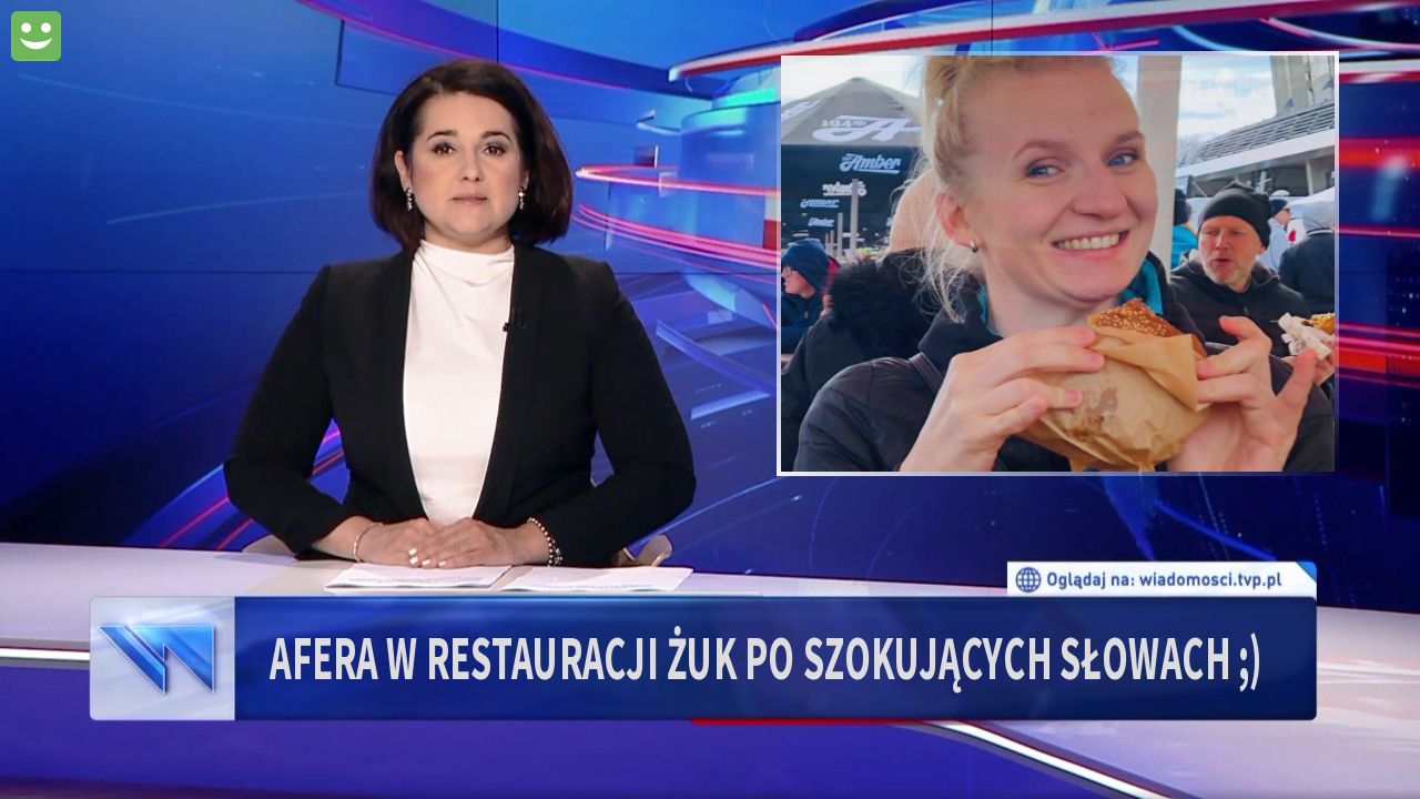 Afera w restauracji Żuk po szokujących słowach ;)