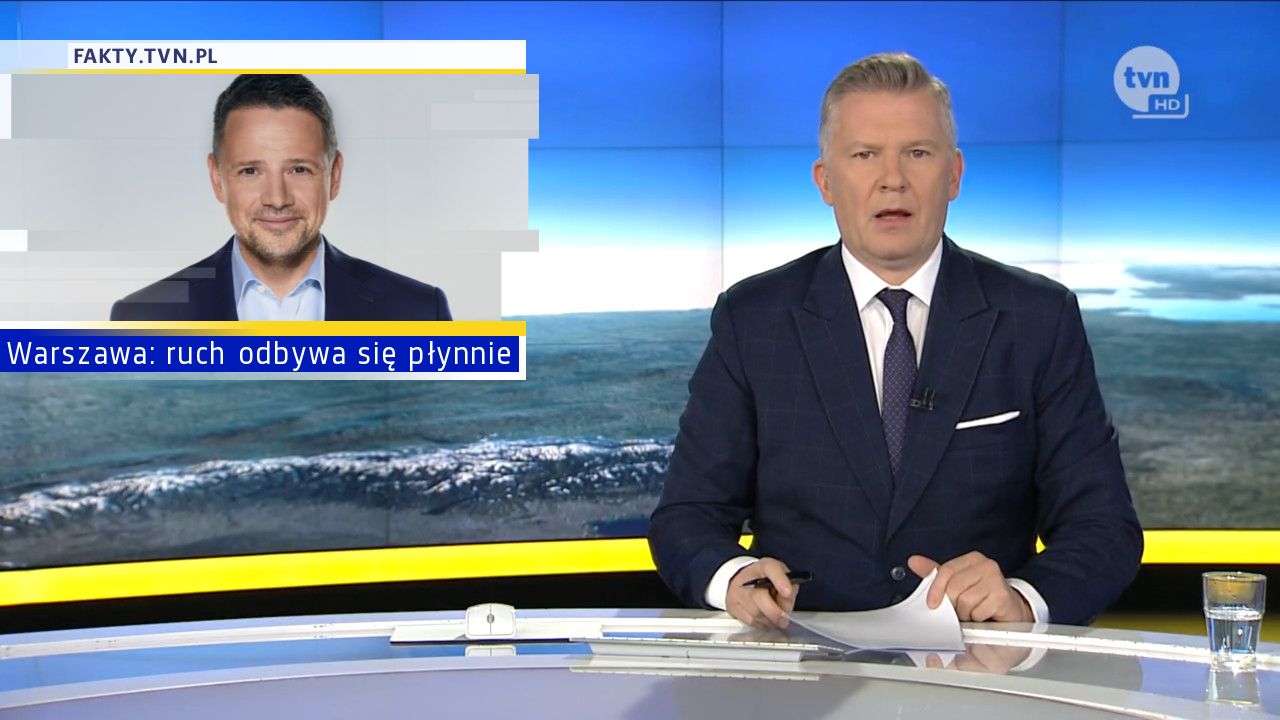 Warszawa: ruch odbywa się płynnie