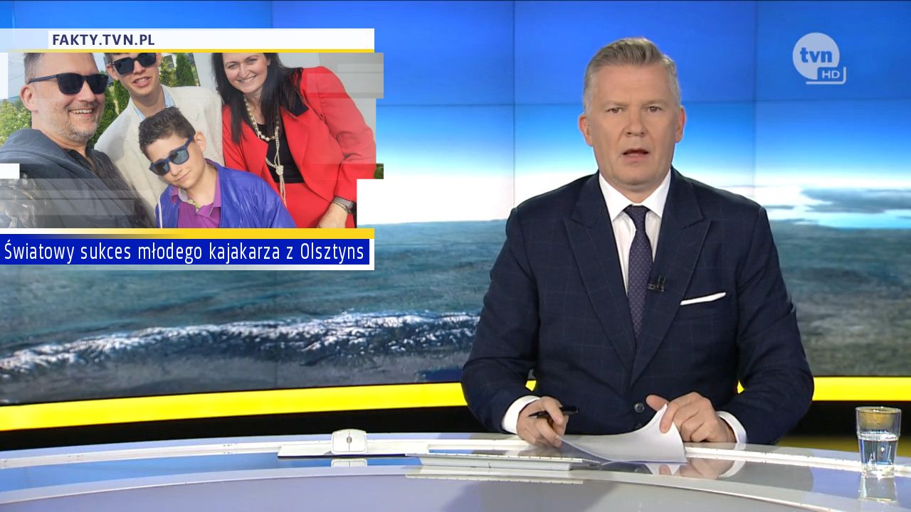 Światowy sukces młodego kajakarza z Olsztyns