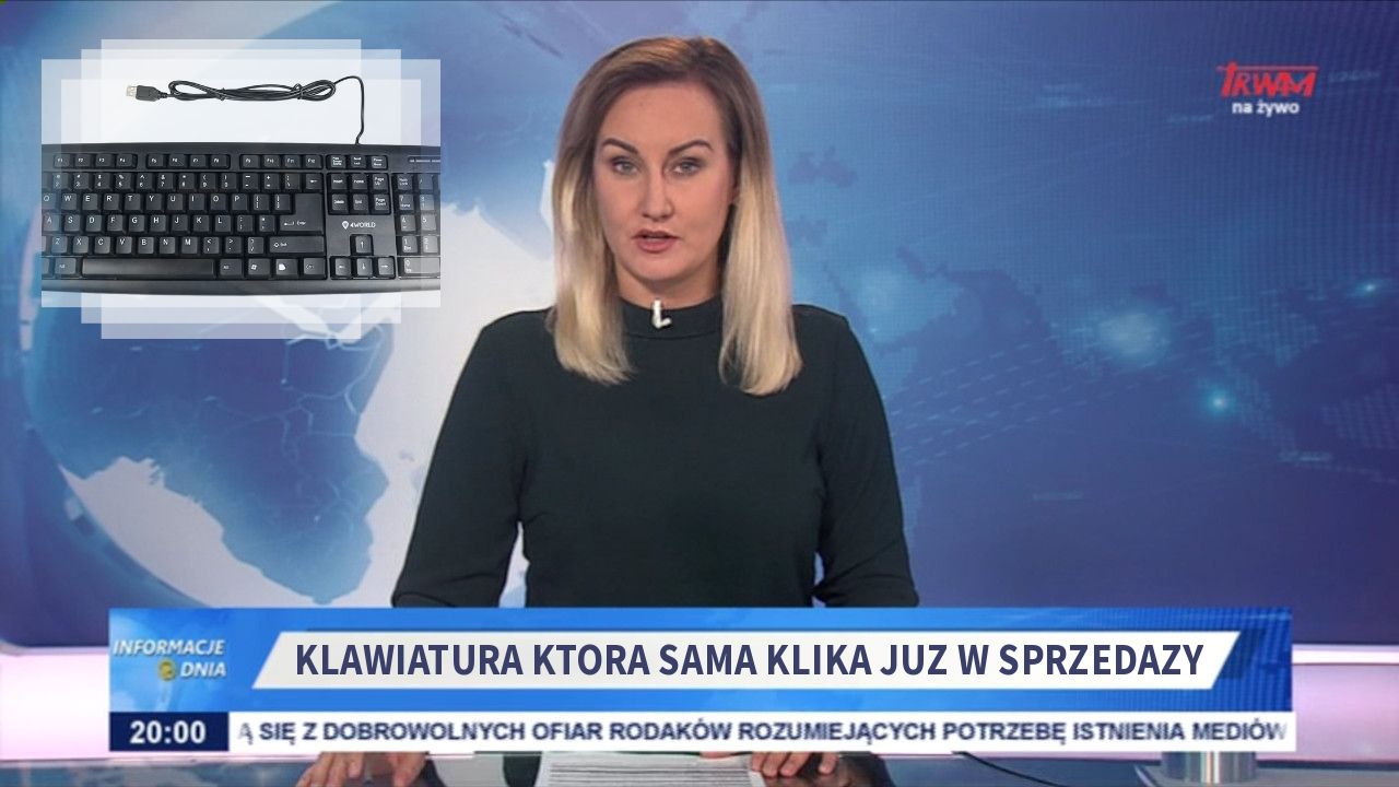 Klawiatura Ktora Sama Klika Juz W Sprzedazy