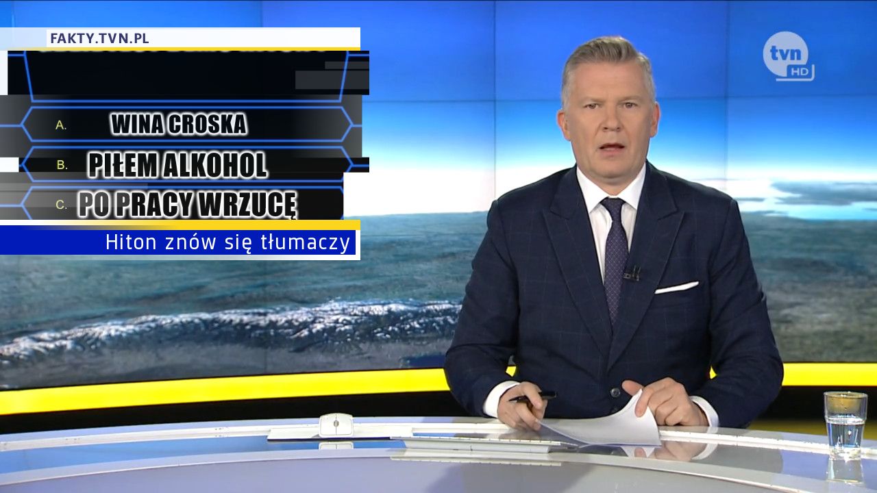 Hiton znów się tłumaczy 