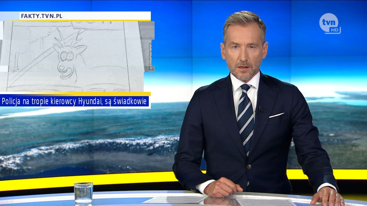 Policja na tropie kierowcy Hyundai, są świadkowie 