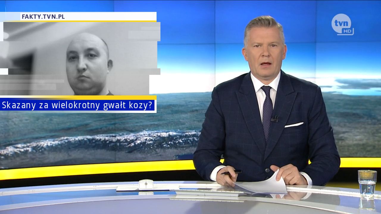 Skazany za wielokrotny gwałt kozy?