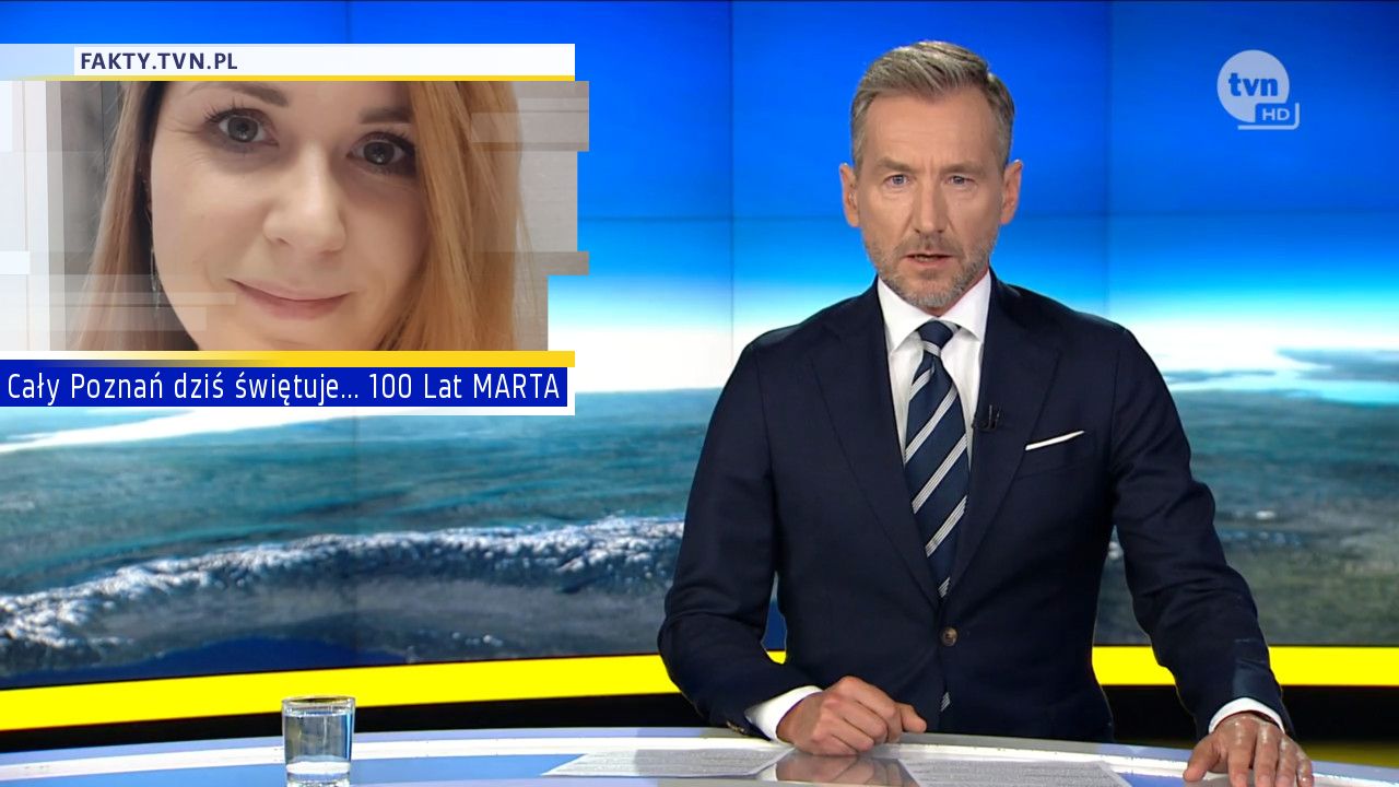 Cały Poznań dziś świętuje... 100 Lat MARTA