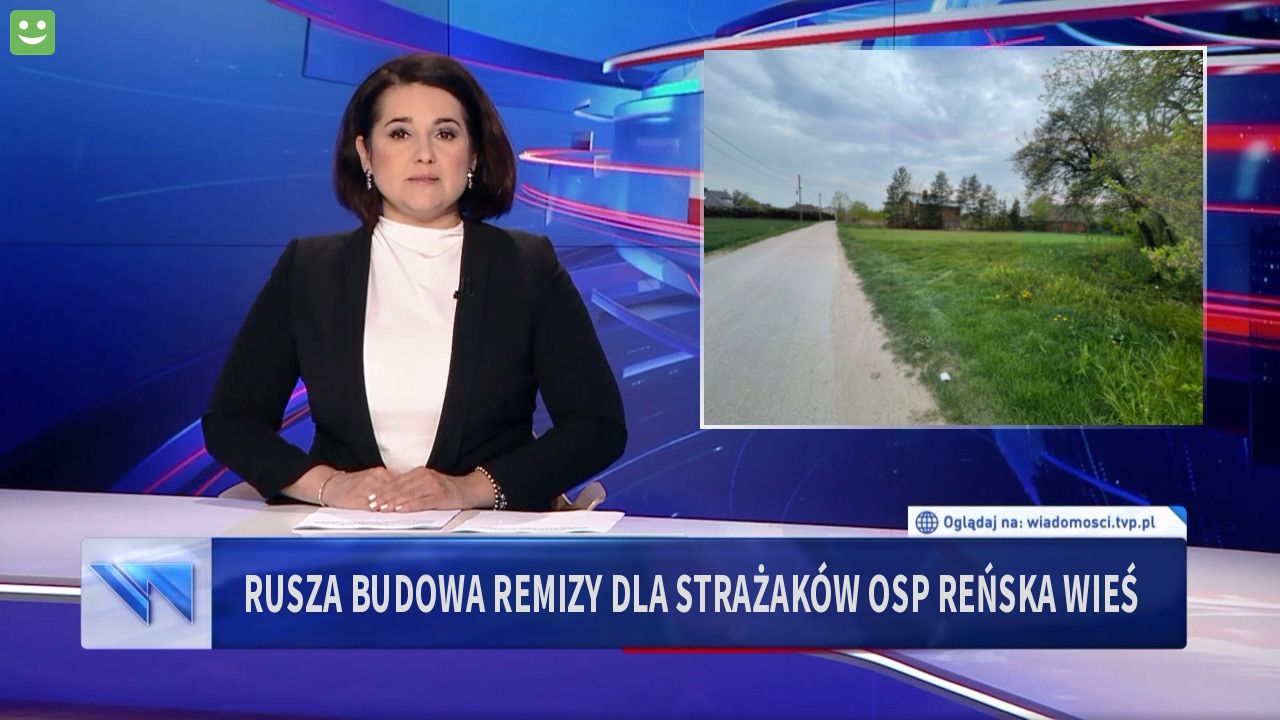 RUSZA BUDOWA REMIZY dla STRAŻAKÓW OSP REŃSKA WIEŚ