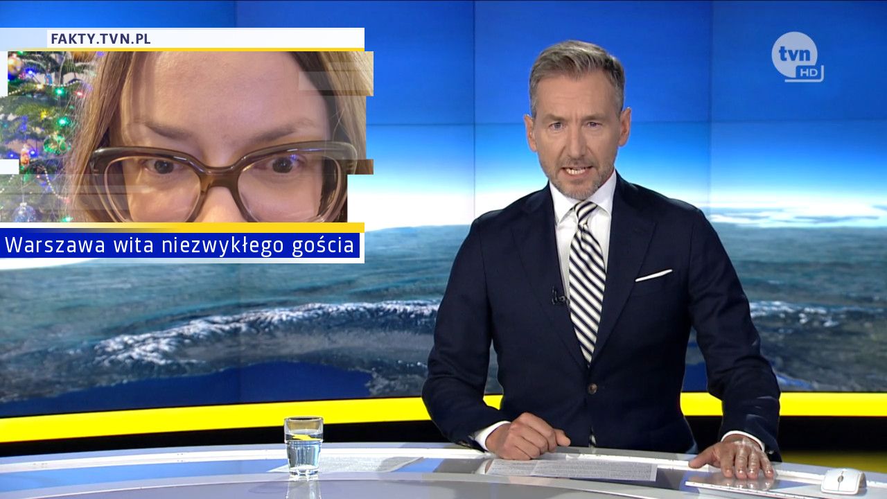 Warszawa wita niezwykłego gościa 