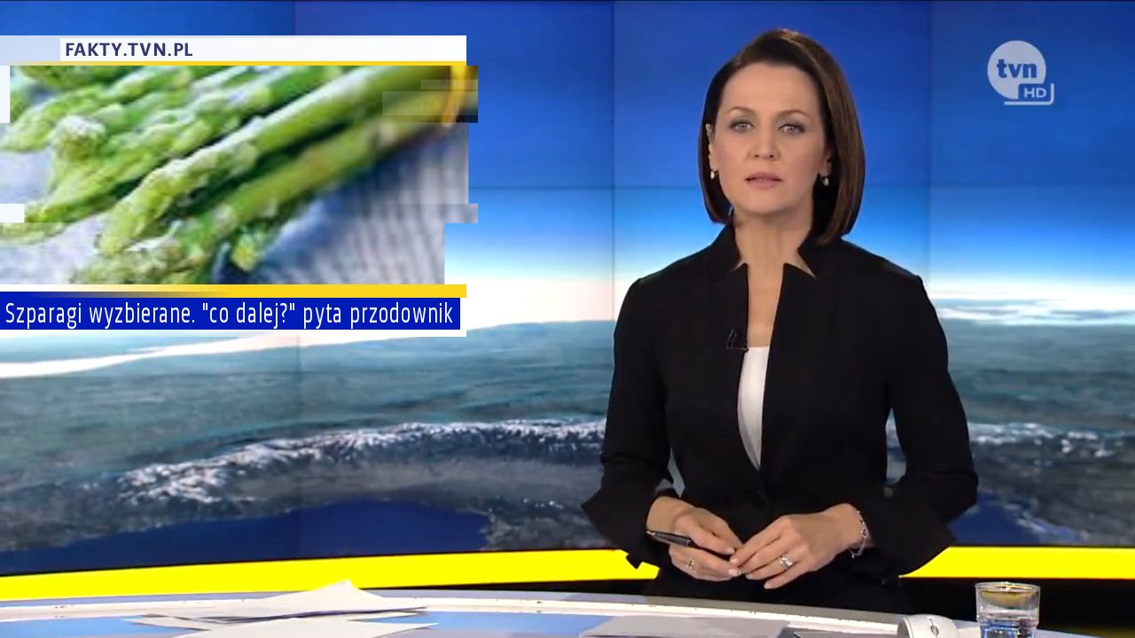 Szparagi wyzbierane. "co dalej?" pyta przodownik
