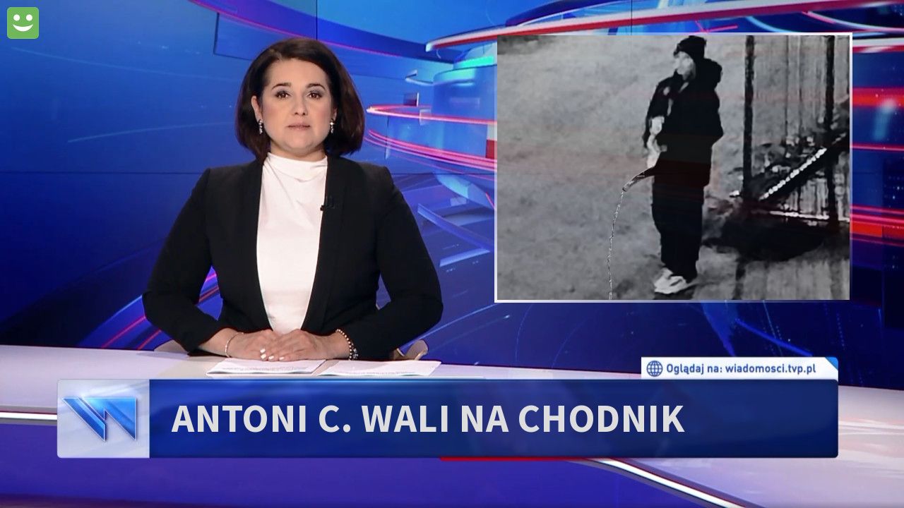 Antoni C. Wali na chodnik 