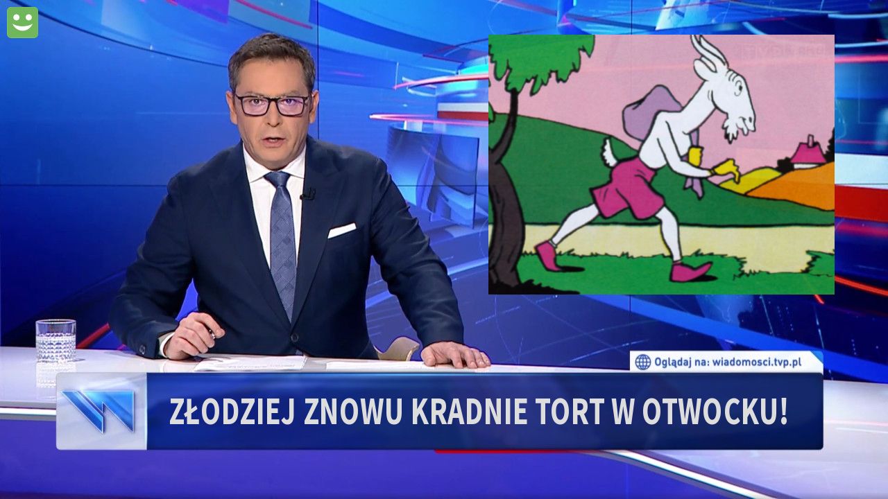 Złodziej znowu kradnie tort w Otwocku!