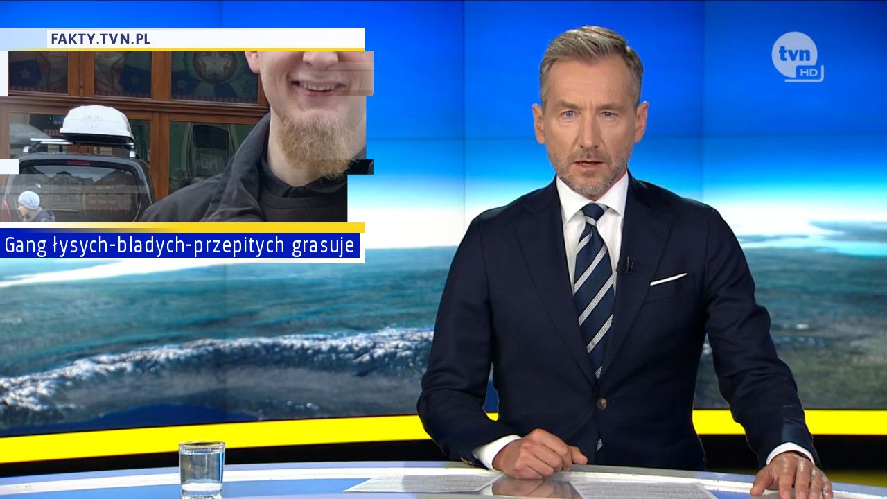 Gang łysych-bladych-przepitych grasuje 