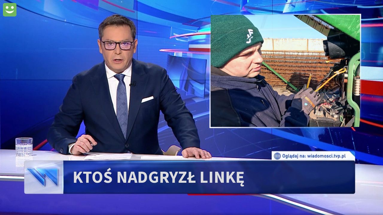 Ktoś nadgryzł linkę