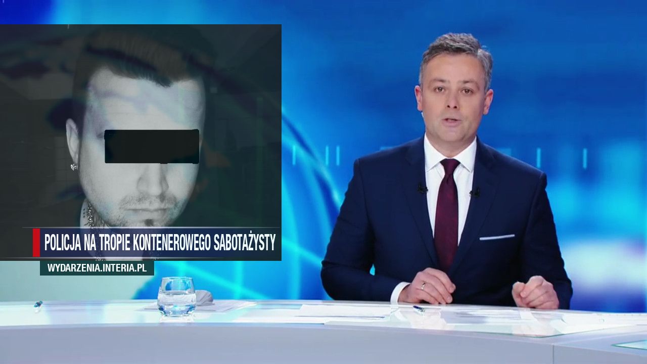 Policja na tropie kontenerowego sabotażysty