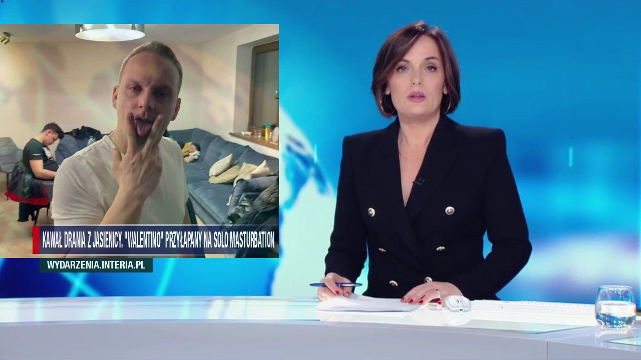 Kawał drania z Jasienicy. "Walentino" przyłapany na solo masturbation 