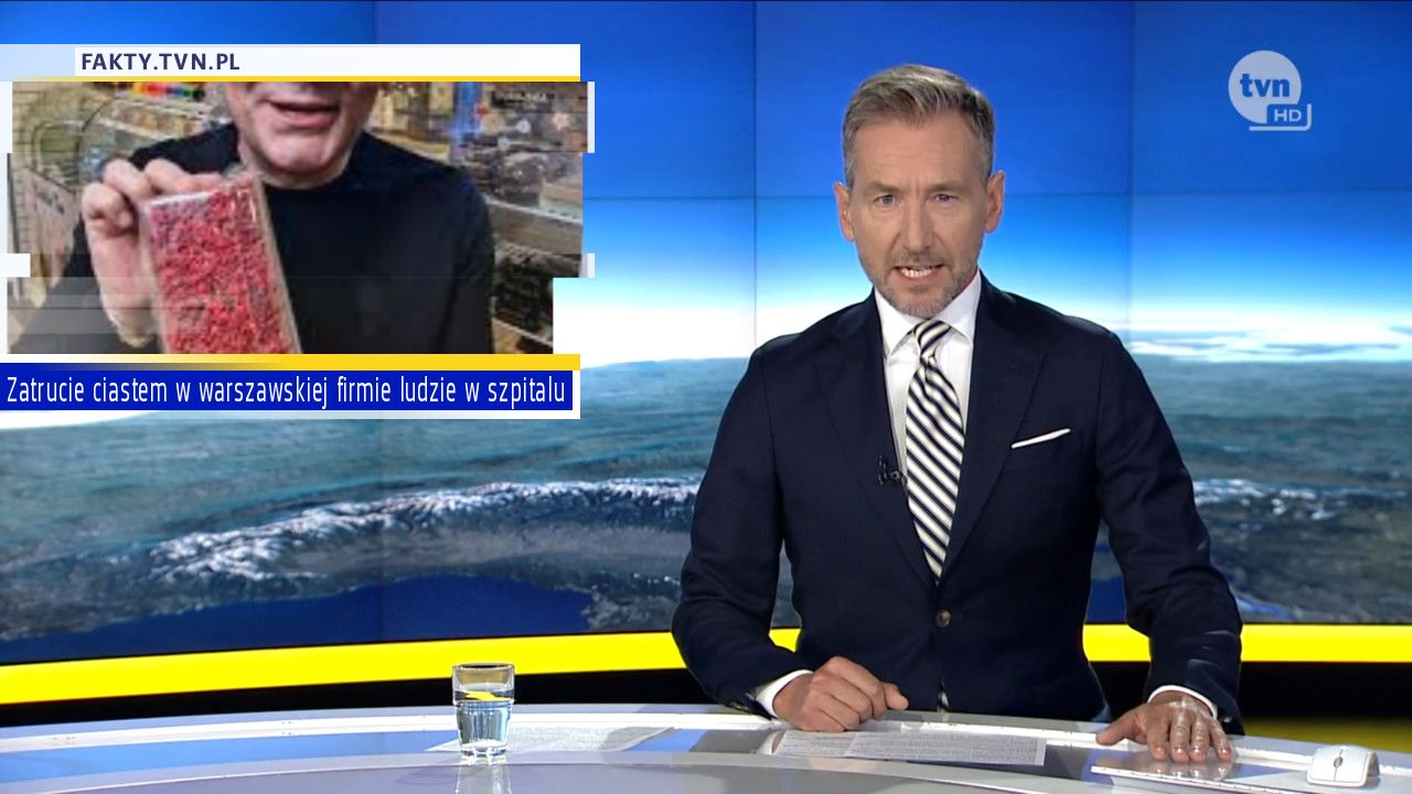 Zatrucie ciastem w warszawskiej firmie ludzie w szpitalu