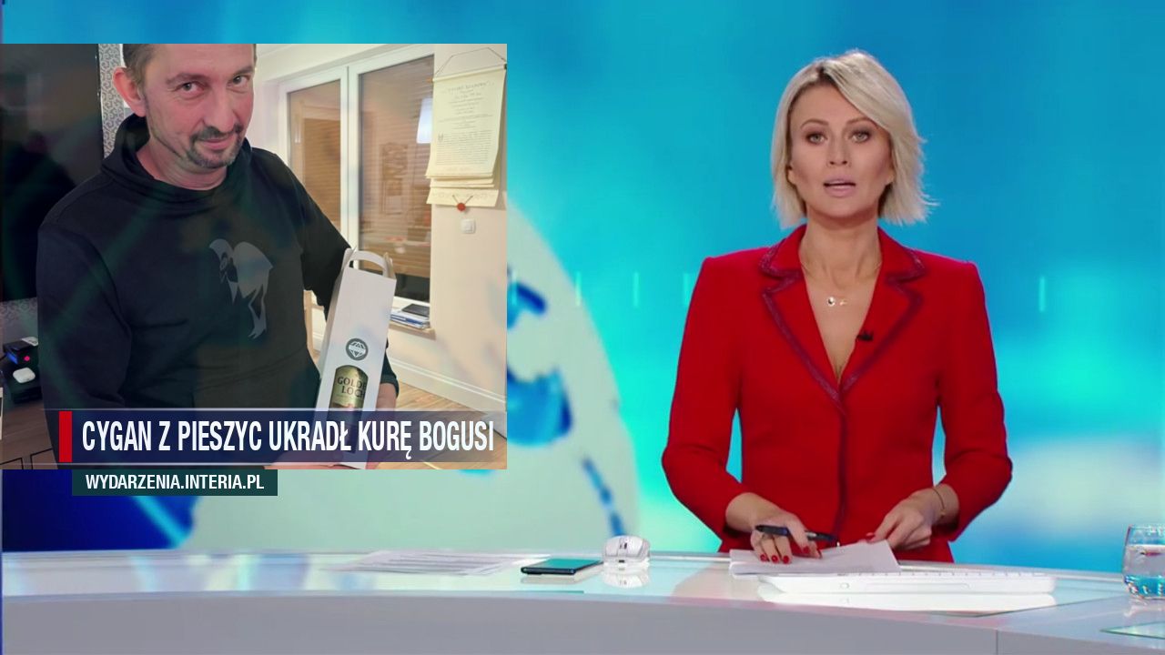 Cygan z Pieszyc ukradł kurę Bogusi