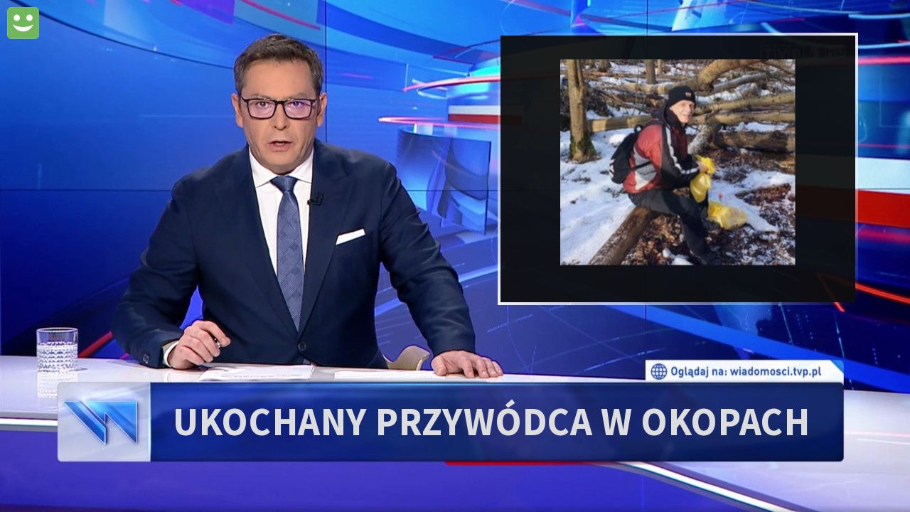 Ukochany przywódca w okopach 
