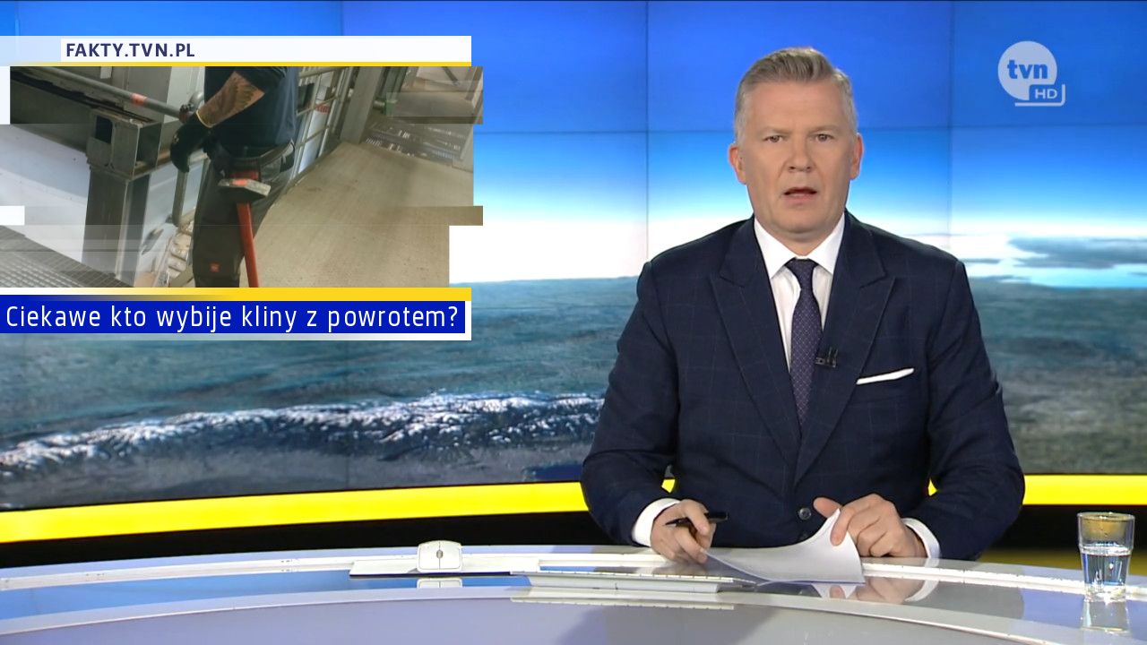 Ciekawe kto wybije kliny z powrotem?