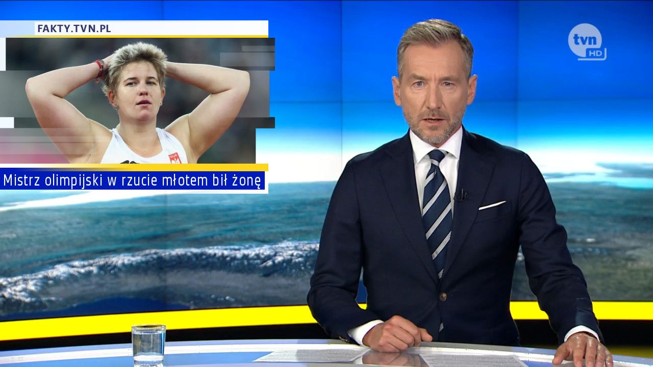 Mistrz olimpijski w rzucie młotem bił żonę 