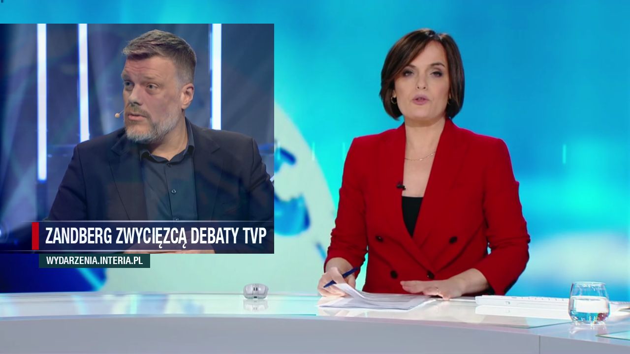 Zandberg Zwycięzcą debaty TVP