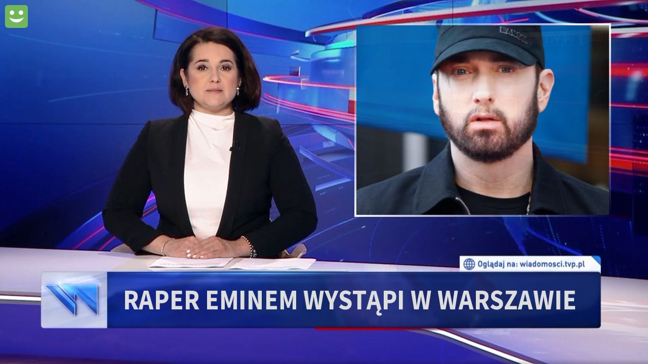 Raper Eminem wystąpi w Warszawie 