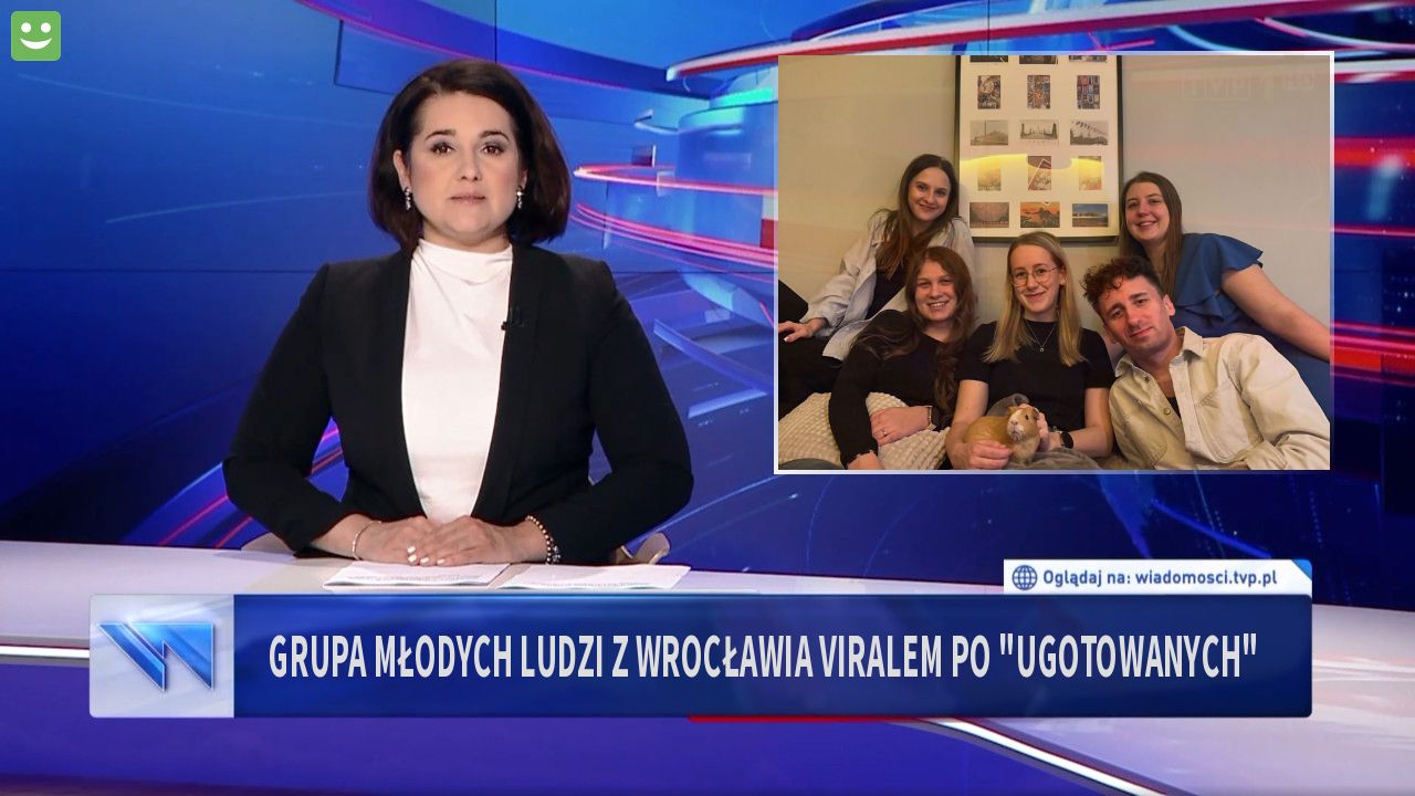 Grupa młodych ludzi z Wrocławia viralem po "ugotowanych"