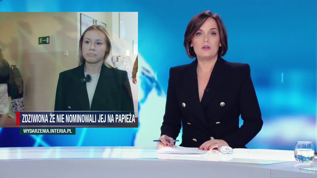 zdziwiona że Nie nominowali jej na papieża 