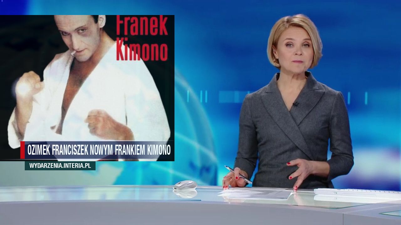 Ozimek Franciszek Nowym Frankiem kimono 