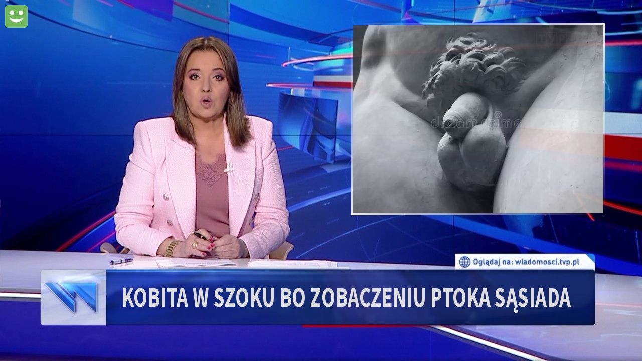 kobita w szoku bo zobaczeniu ptoka sąsiada