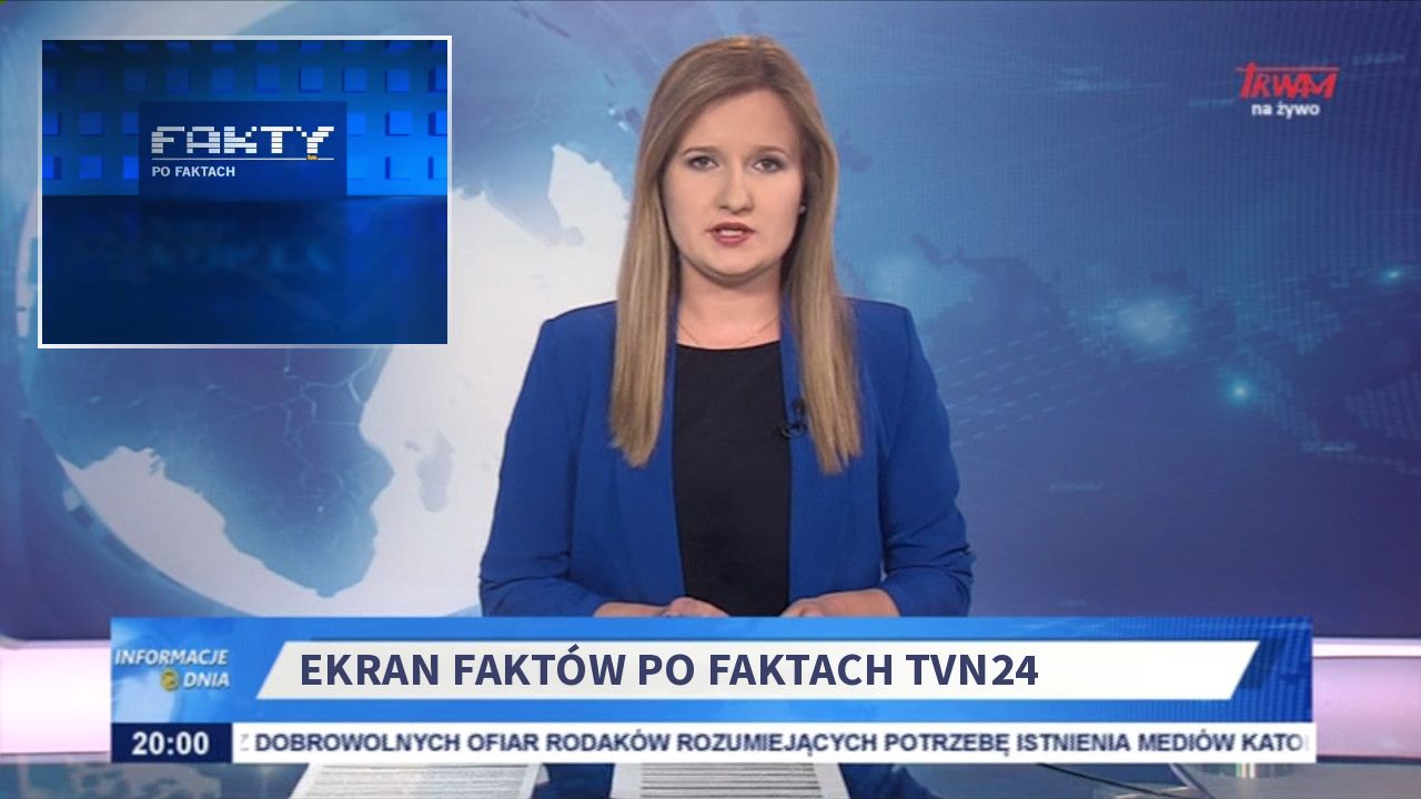 Ekran Faktów po faktach TVN24