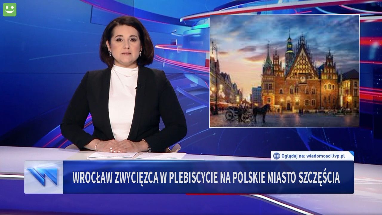 Wrocław zwycięzca w Plebiscycie na Polskie Miasto Szczęścia