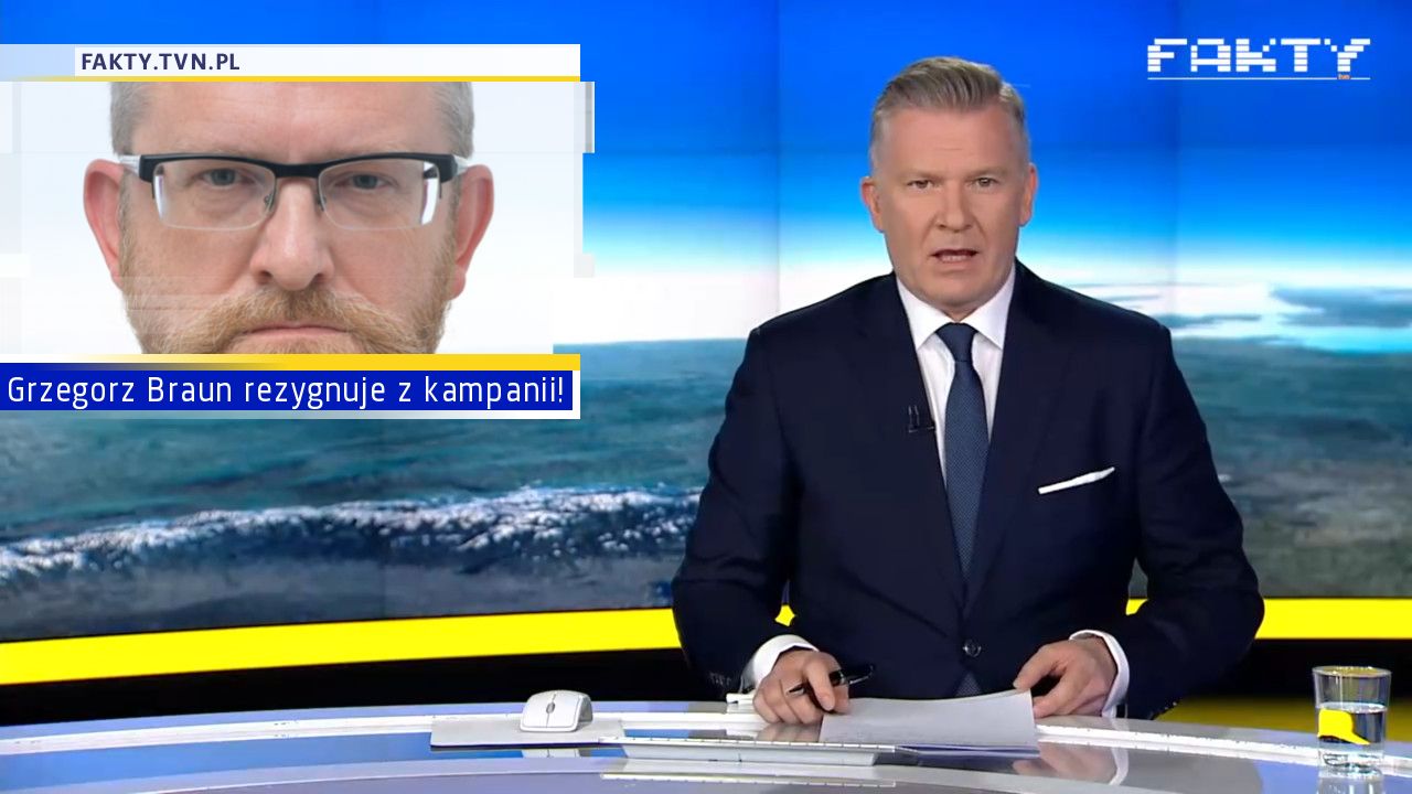Grzegorz Braun rezygnuje z kampanii!