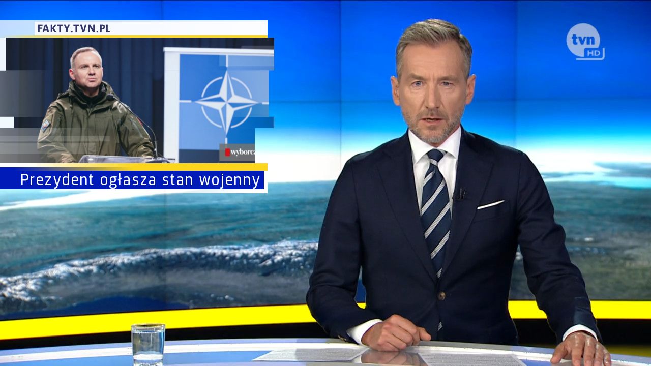 Prezydent ogłasza stan wojenny