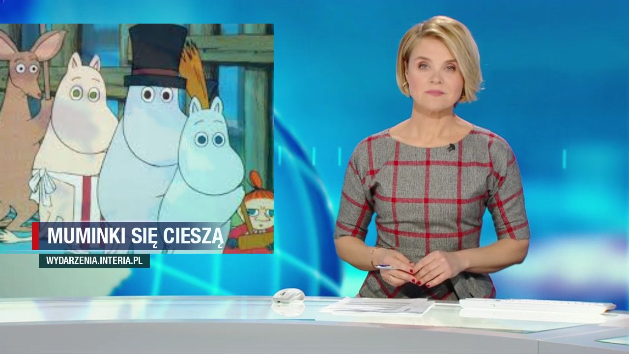 Muminki się cieszą 
