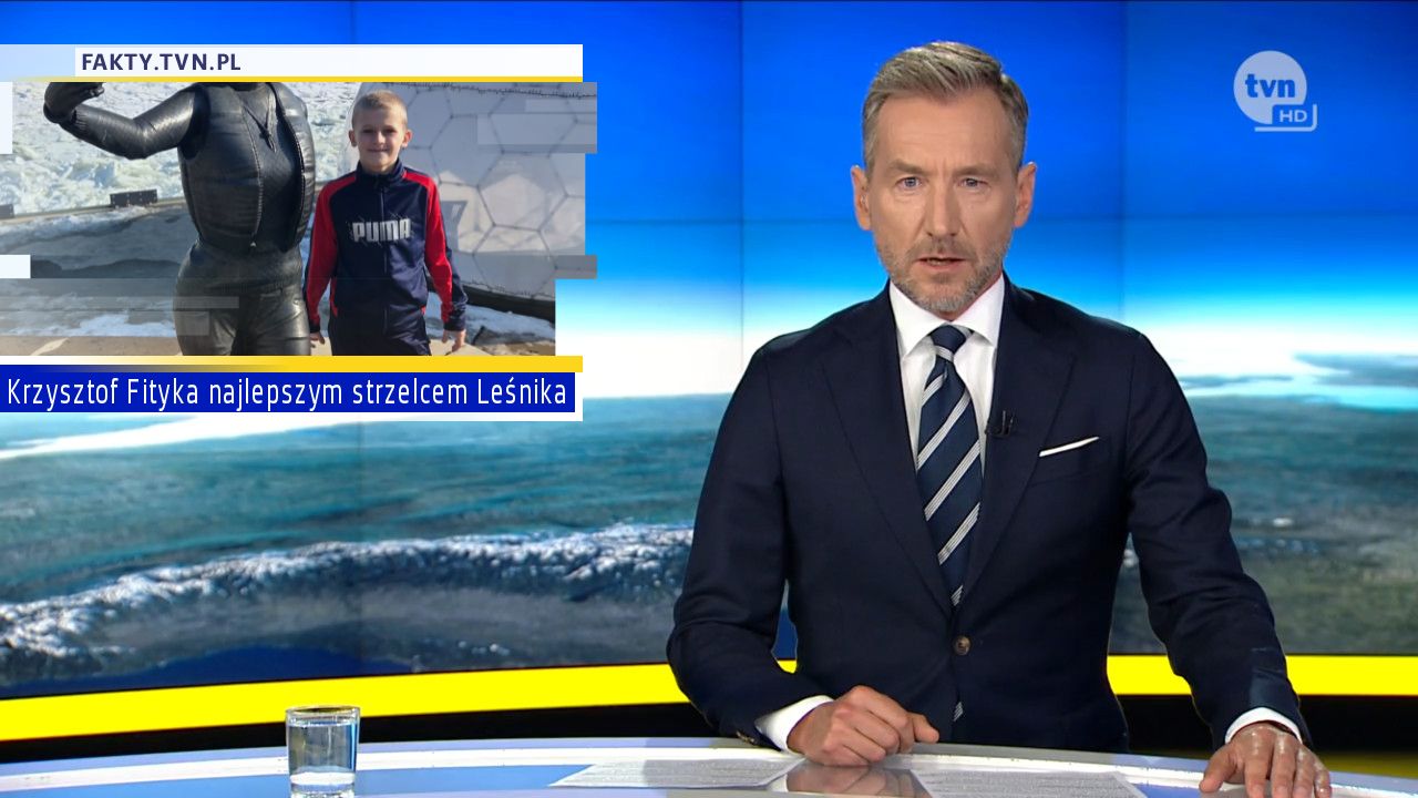 Krzysztof Fityka najlepszym strzelcem Leśnika 