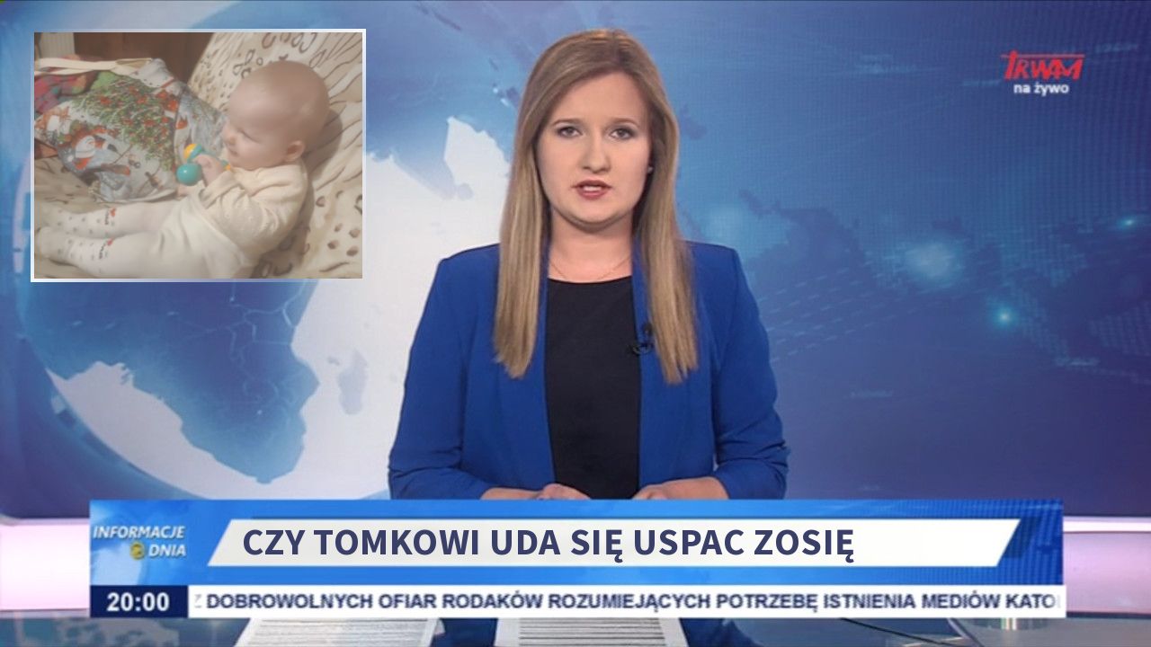 Czy Tomkowi uda się uspac Zosię 