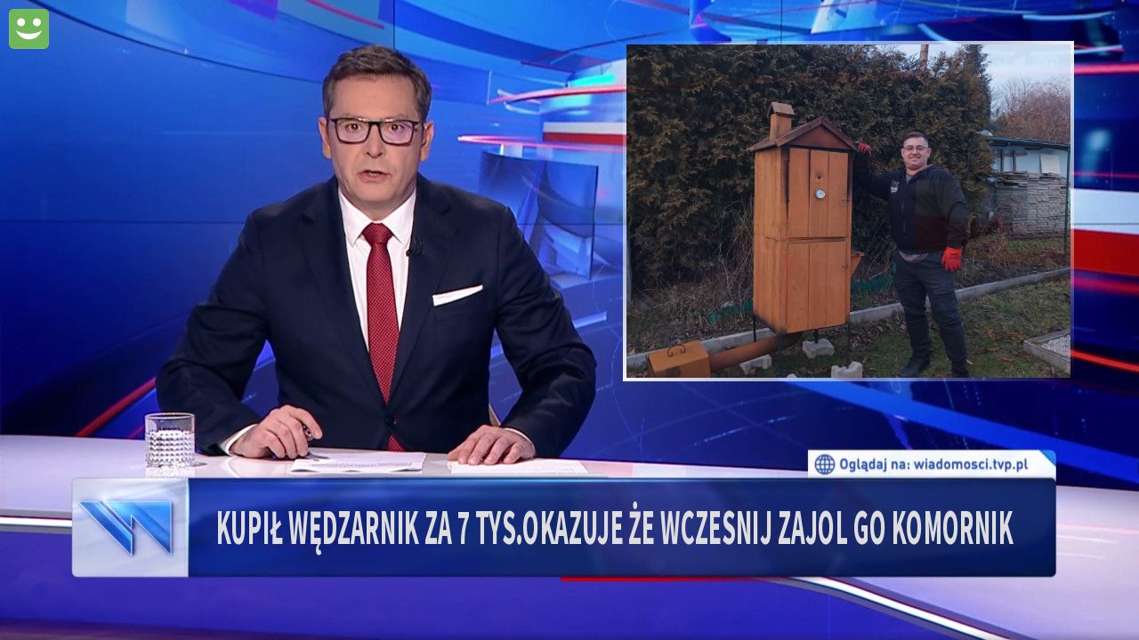 Kupił wędzarnik za 7 tys.okazuje że wczesnij zajol go komornik