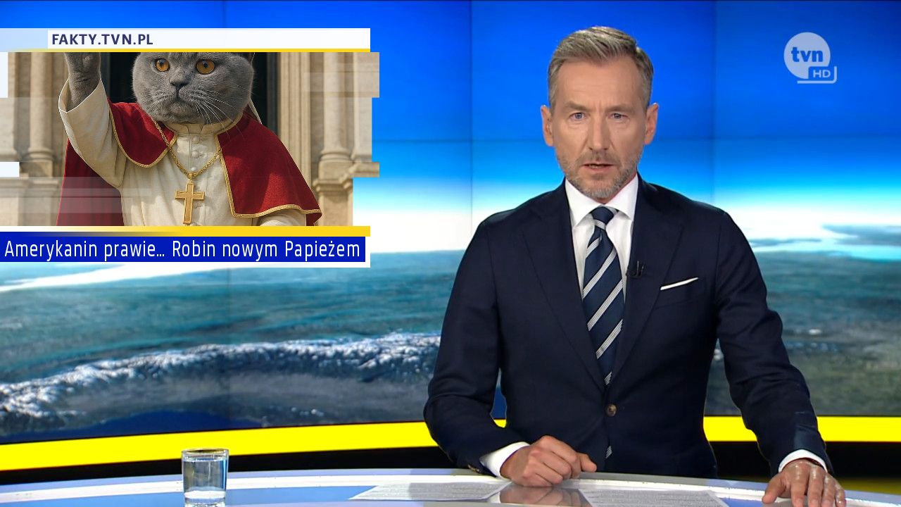 Amerykanin prawie… Robin nowym Papieżem
