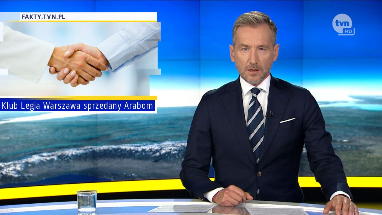 Klub Legia Warszawa sprzedany Arabom