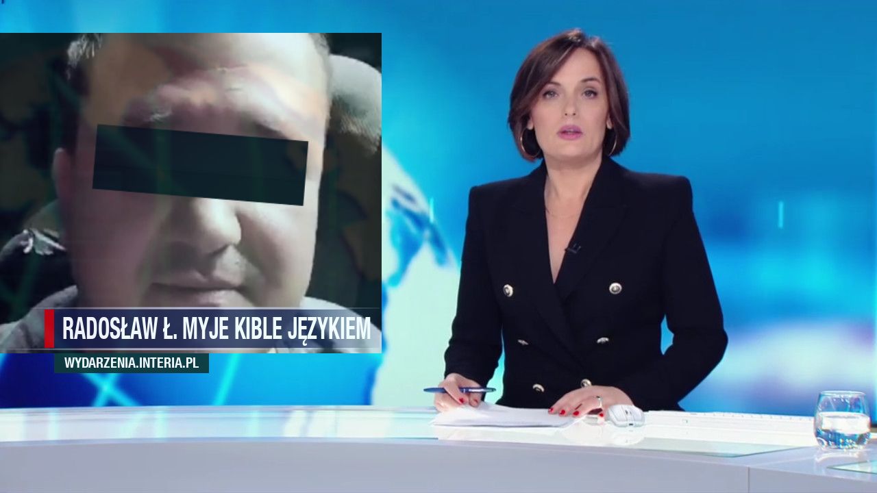 Radosław ł. Myje kible językiem