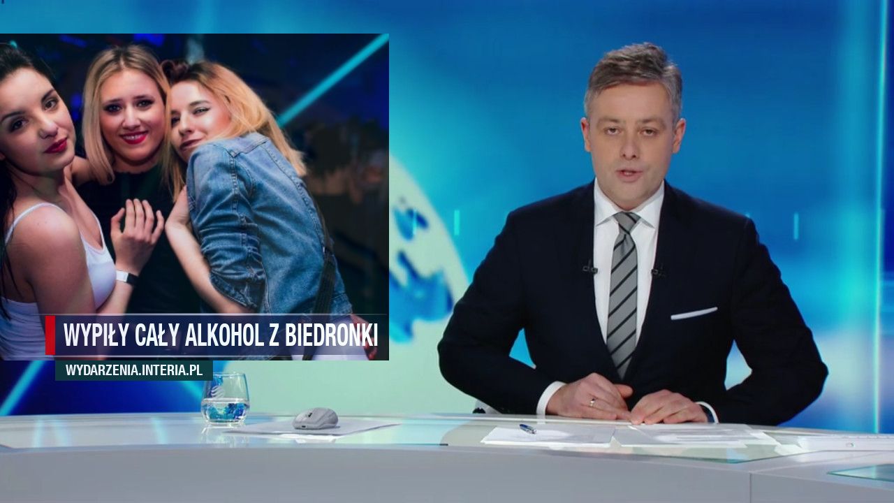 Wypiły cały alkohol z biedronki