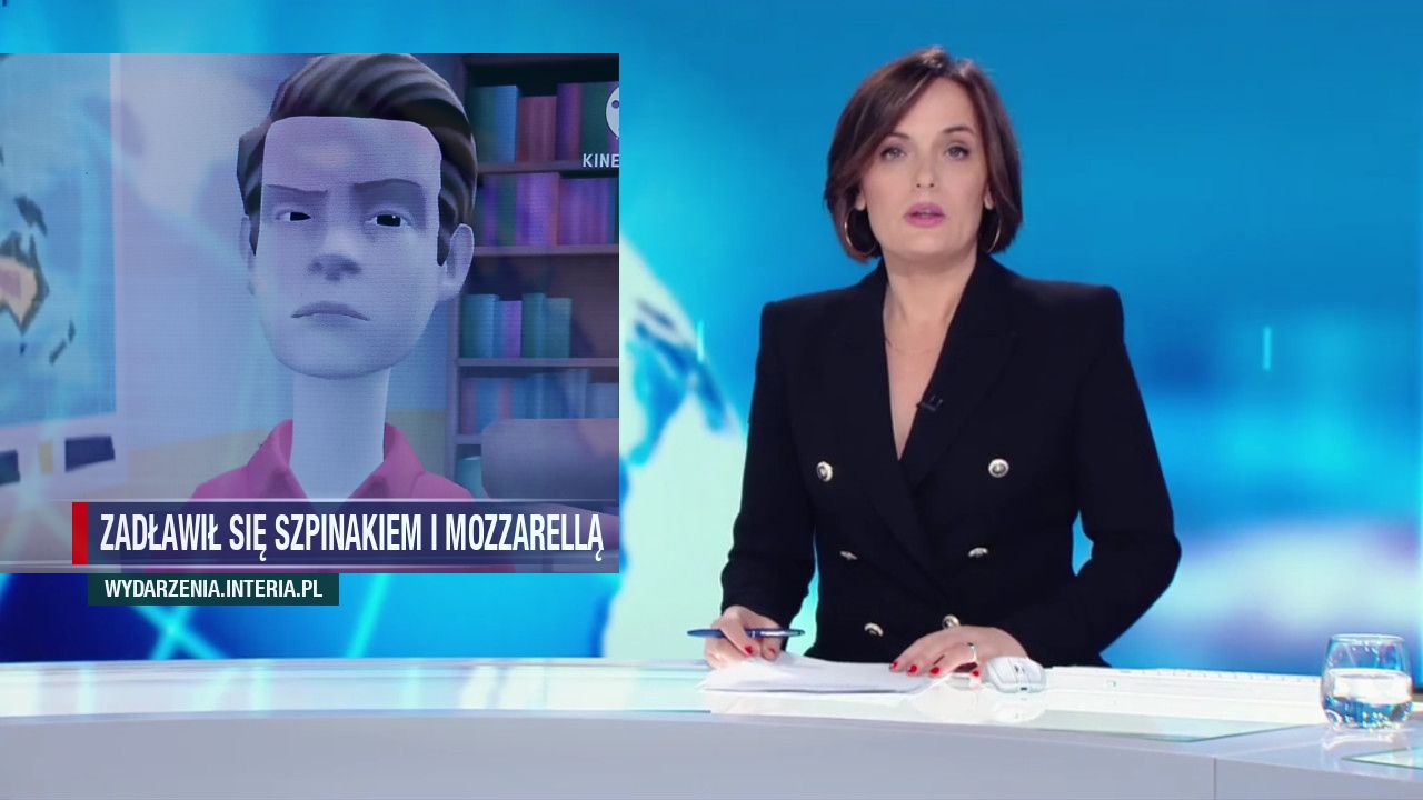 Zadławił się szpinakiem i mozzarellą 