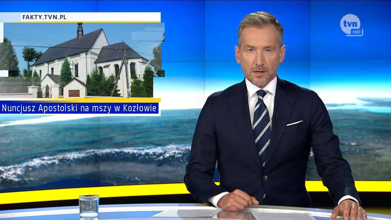 Nuncjusz Apostolski na mszy w Kozłowie