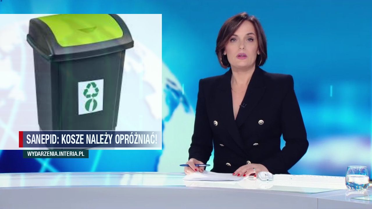 Sanepid: kosze należy opróżniać!
