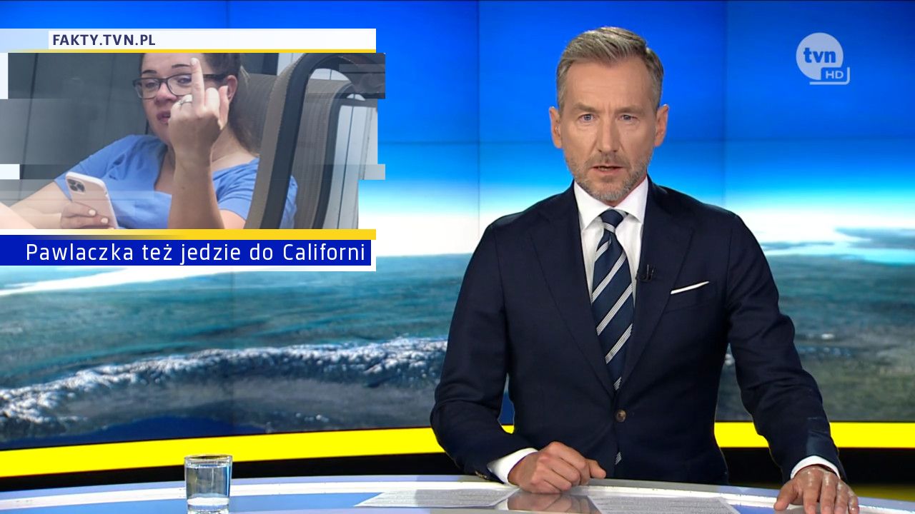 Pawlaczka też jedzie  do Californi 
