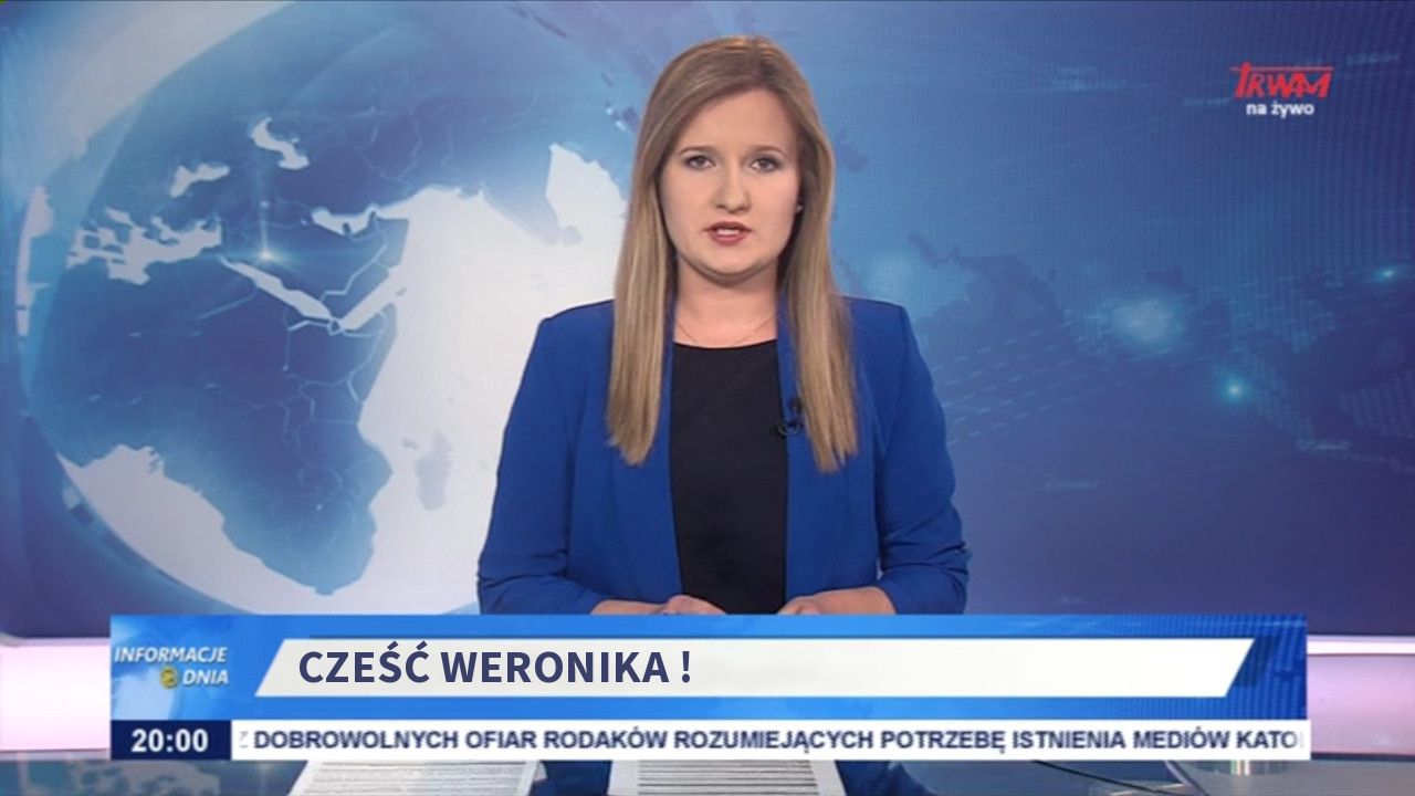 Cześć WERONIKA !