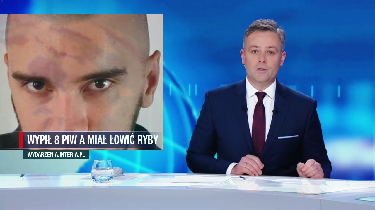 Wypił 8 piw a miał łowić ryby 