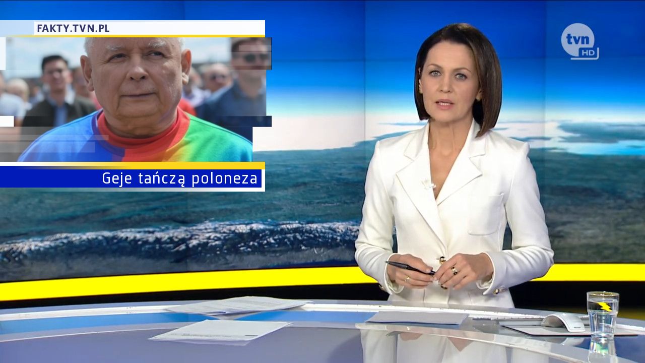Geje tańczą poloneza 